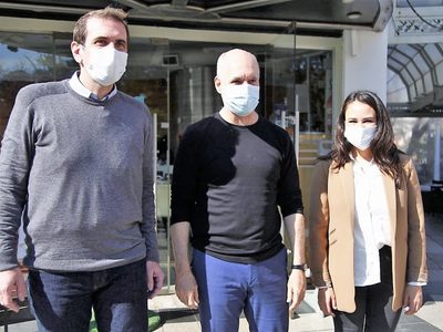 Cambia Neuquén en campaña: Pablo Cervi y Ayelén Quiroga se reunieron con Rodríguez Larreta