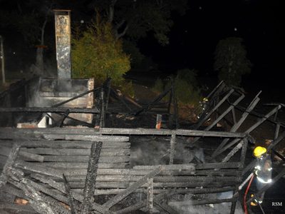 En San Martín de los Andes: ocurrió un brutal incendio en un balneario