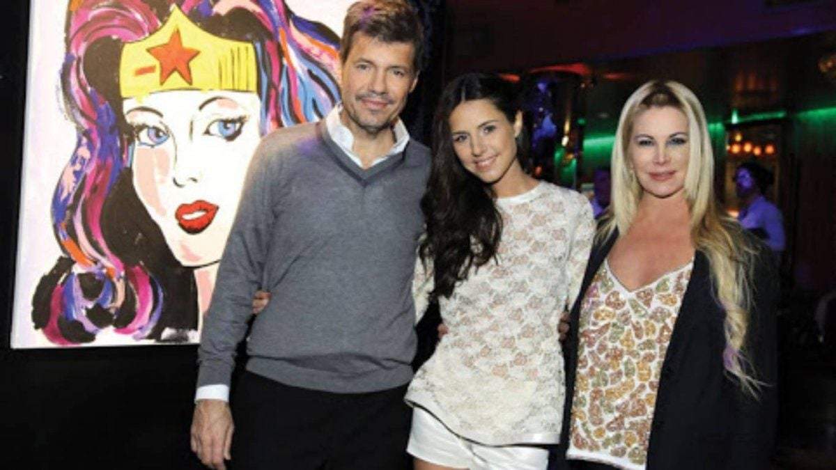 Marcelo y Cande Tinelli con Soledad Aquino. Fuente: (Instagram)
