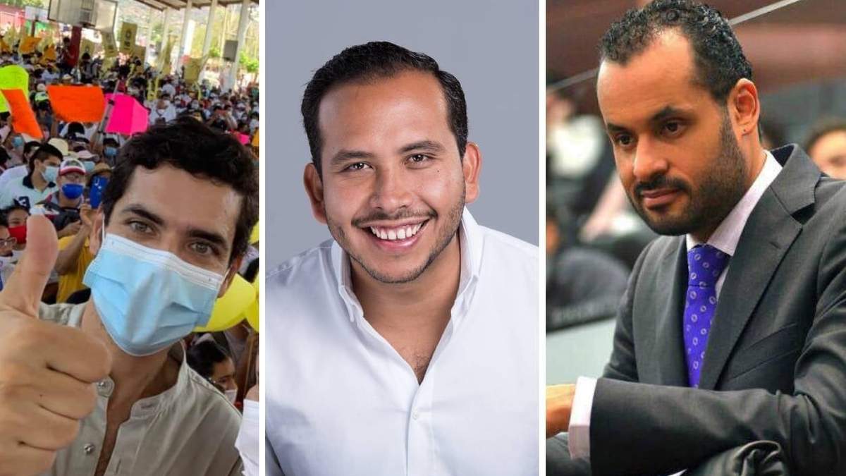 Manuel Añorve Aguayo, Ricardo Astudillo Calvo y René Juárez Albarrán