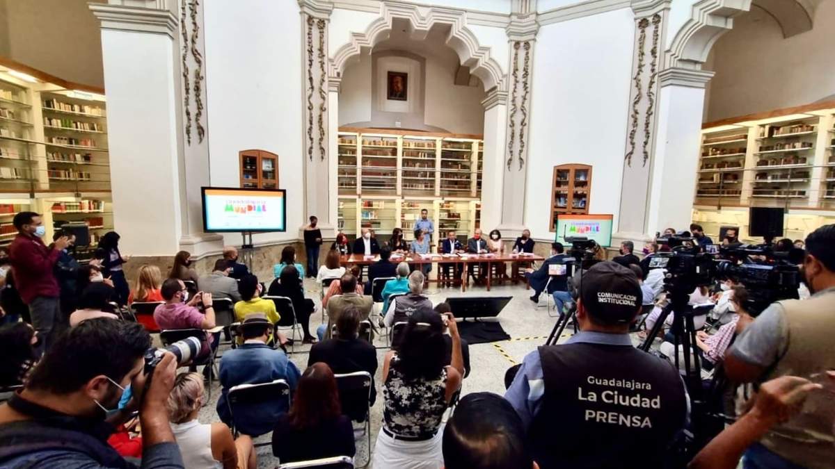 Presentación de “Guadalajara Capital Mundial del Libro 2022”
