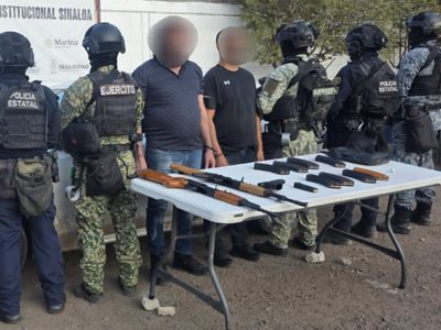 Ataque armado deja dos guardias nacionales lesionados en Culiacán