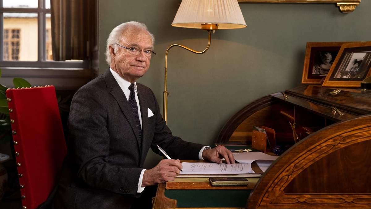 El rey Carlos Gustavo