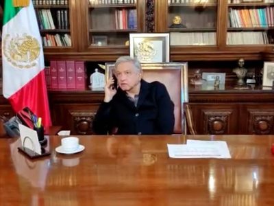 AMLO: no hay reporte de daños por réplica del sismo (Video)