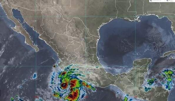 La tormenta tropical Roslyn