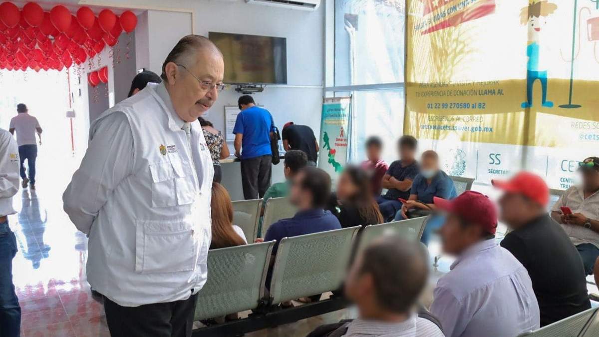 Gerardo Díaz Morales, secretario de Salud de Veracruz, en junio de 2023