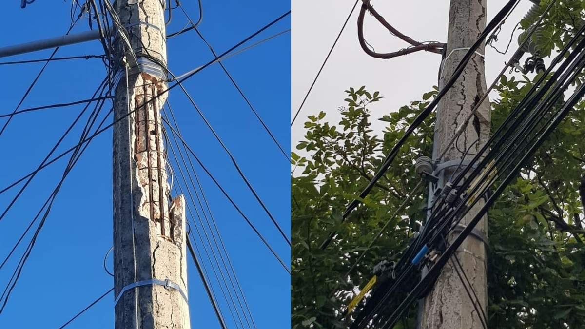 El alcalde de Ciudad del Carmen también reclamó a la CFE por no reparar postes dañados