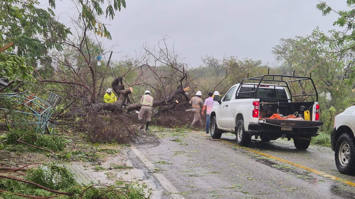 Afectaciones por "Erick" en Oaxaca