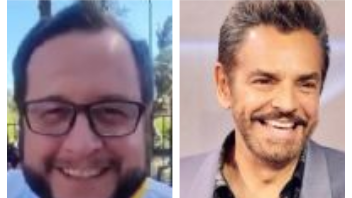 José Ramón López Beltrán y Eugenio Derbez