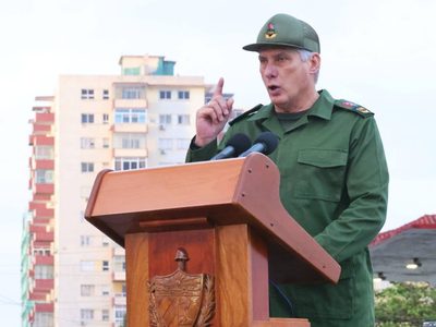 Díaz-Canel advierte que una agresión militar de EU contra Cuba provocaría un "baño de sangre"