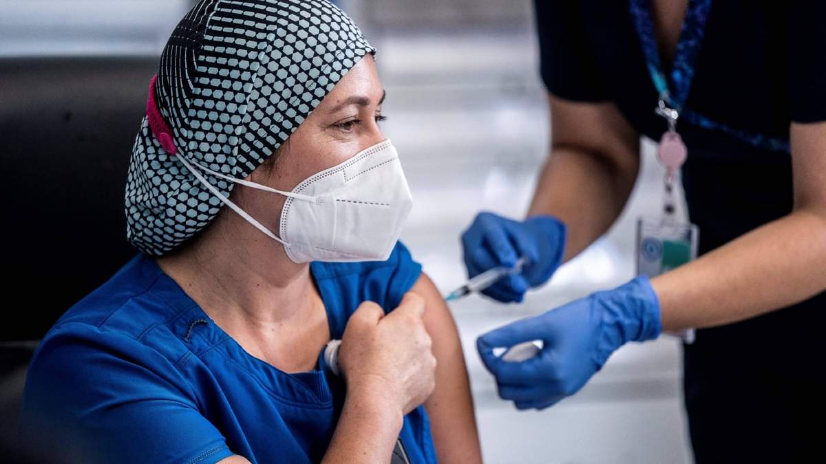 Vacunación contra el coronavirus. Fuente: (Twitter)
