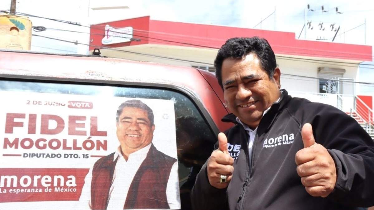 El diputado Fidel Mogollón Pérez