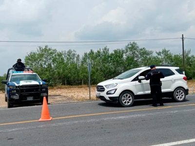 Atacan a policías de Tamaulipas que viajaban en autobús de la SSP