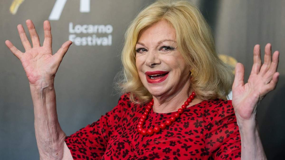 La actriz italiana Sandra Milo