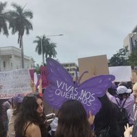 Cientos de mujeres salen a protestar en Culiacán por la violencia y por la defensa de sus derechos