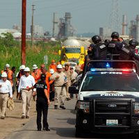 Imágenes de la explosión en planta de Pemex en Coatzacoalcos