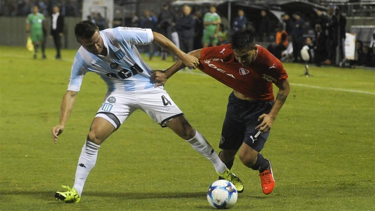 Racing vs Independiente. Fuente (Instagram)