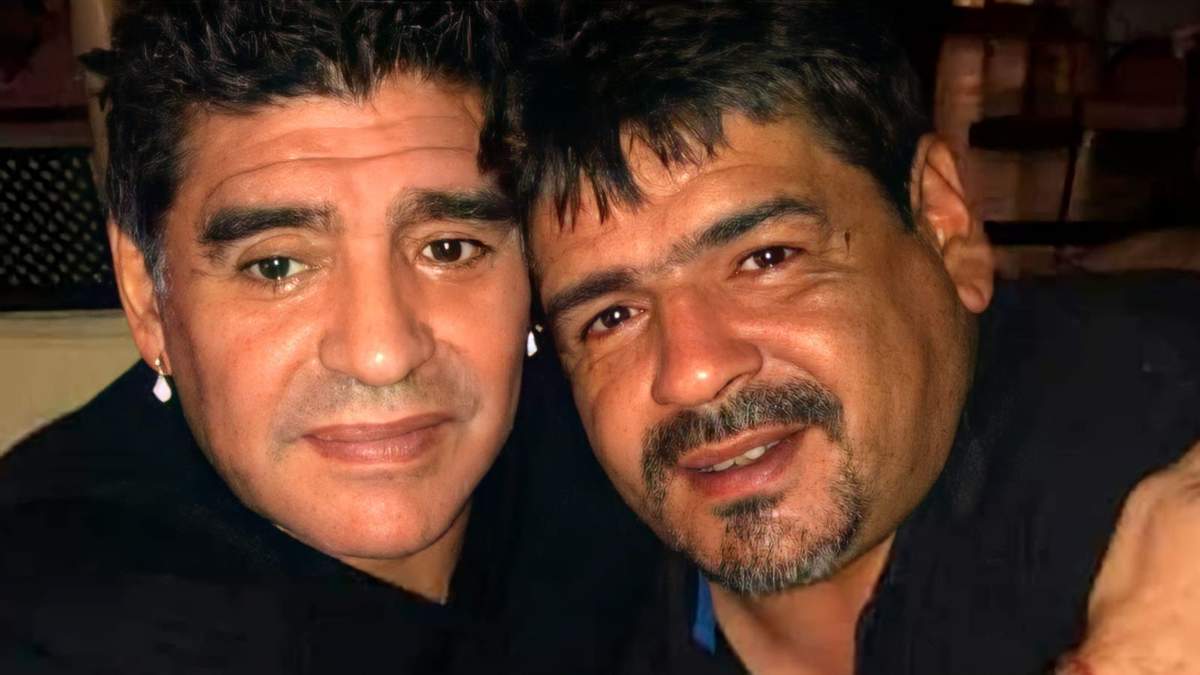 Hugo Maradona y Diego Maradona. Fuente: (Instagram)