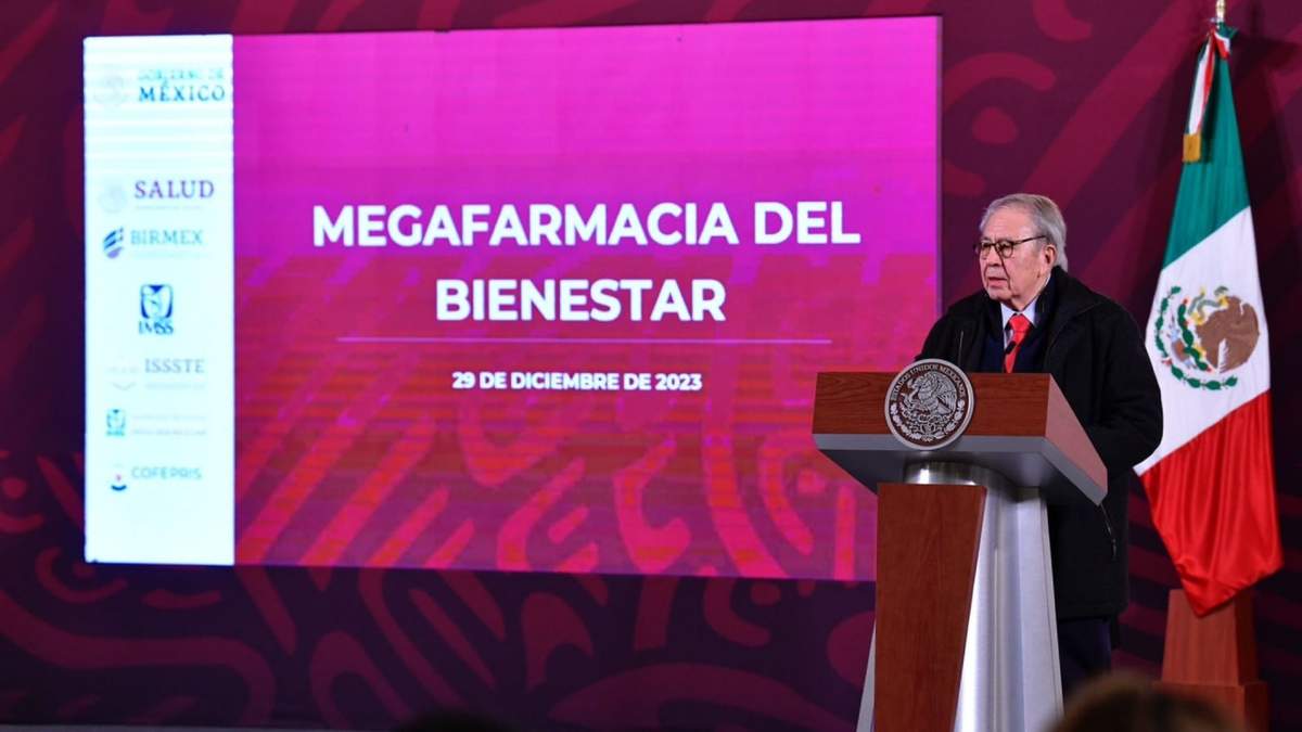 El secretario de Salud, Jorge Alcocer, detalló la dinámica de la Megafarmacia del Bienestar