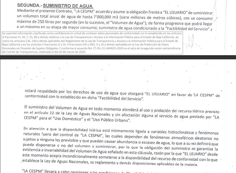 Contrato cervecera