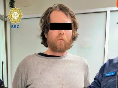 Indagan por lesiones dolosas a sujeto que acuchilló a venezolano en el AICM