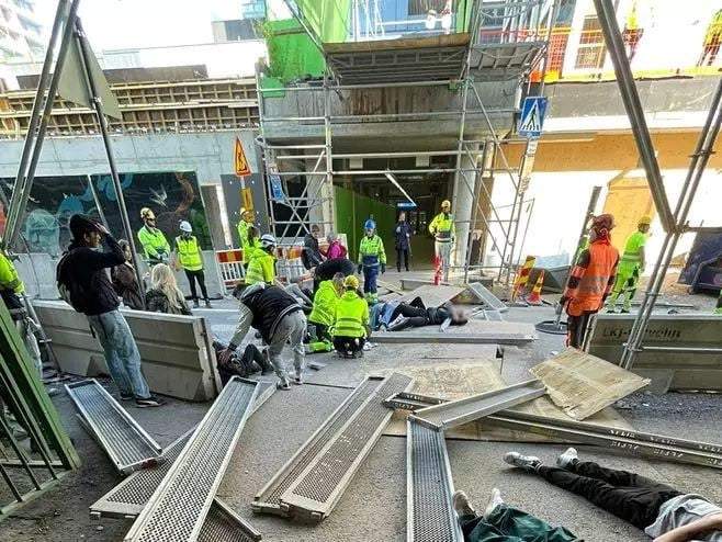 El accidente en Espoo