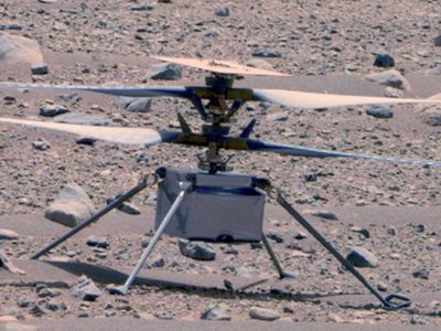 La NASA restablece contacto con su helicóptero en Marte tras 63 días