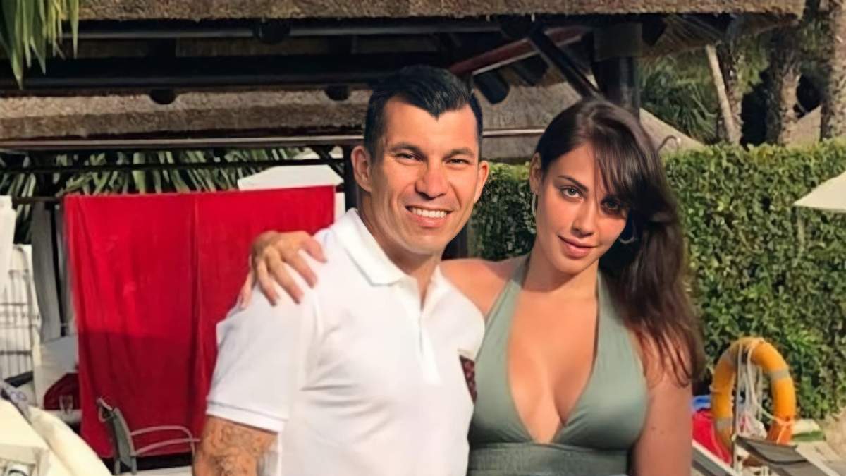 Cristina Morales y Gary Medel. Fuente: (Instagram)