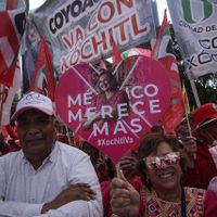 Sólo cuatro mil personas acudieron al acto de Xóchitl Gálvez en el Ángel, según el gobierno de CDMX