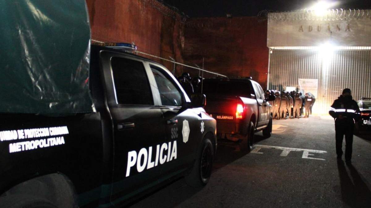 El operativo se realizó en los reclusorios Oriente, Iztapalapa, y Sur, ubicado en Xochimilco
