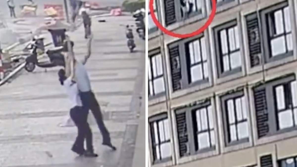 Escenas del video que se viralizó