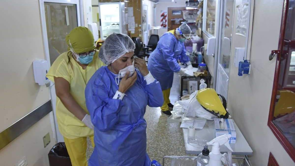 Los hospitales tienen una ocupación del 70%. Fuente: (Twitter)