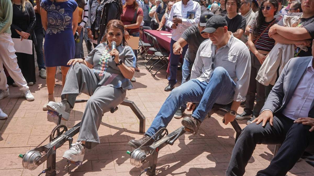 La jefa de Gobierno, Clara Brugada