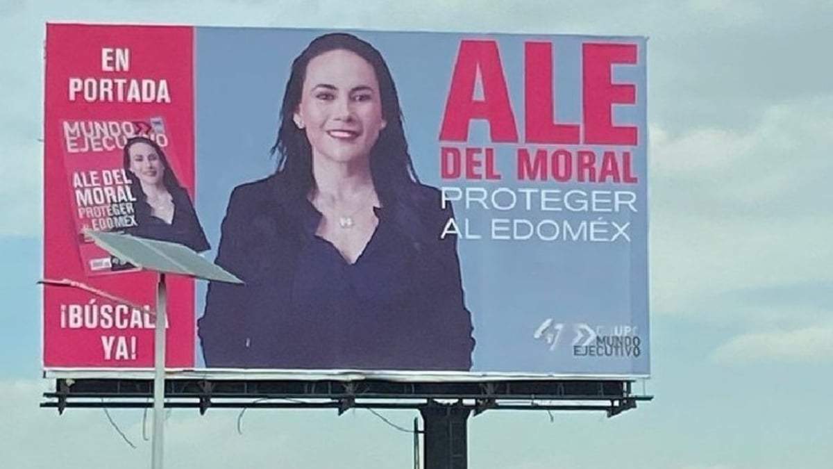 Alejandra del Moral, aspirante del PRI a la gubernatura de Edomex