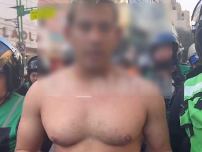 Marcha 8M: Detienen a hombre señalado por agredir a manifestantes (Videos)