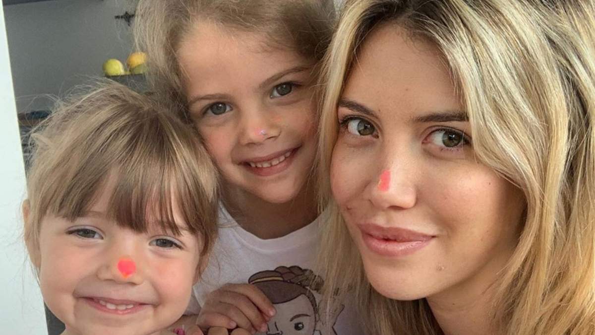 Wanda Nara, Francesca e Isabella Icardi. Fuente: (Instagram)