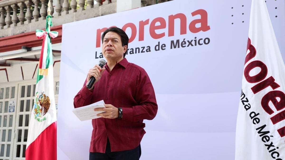 Mario Delgado, presidente de Morena