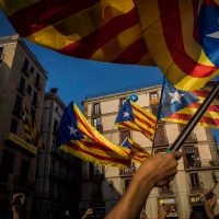 Celebran la independencia de Cataluña