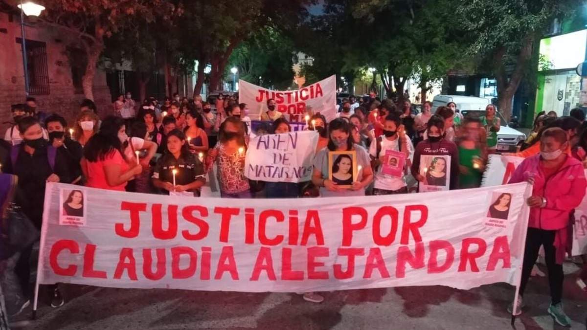 Movilización en Roca. Fuente: (Twitter)