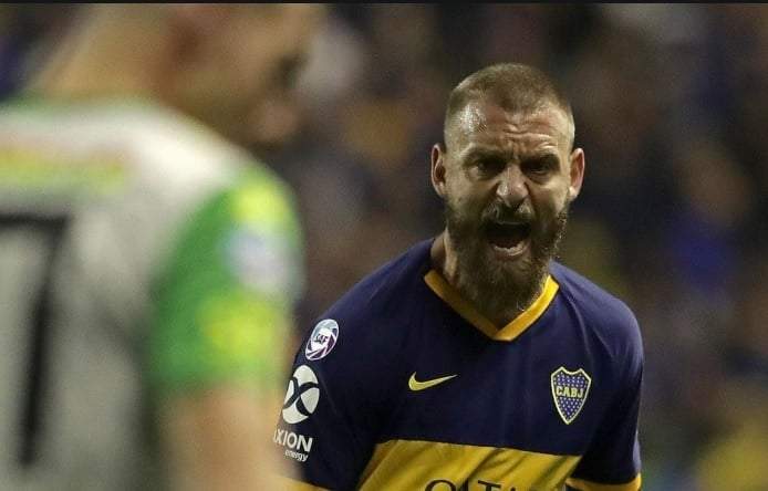 Daniele De Rossi. Fuente: (Twitter)