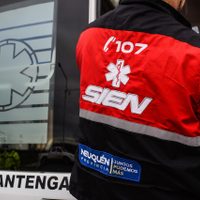 Un hombre amenazó al equipo de la posta del SIEN en el oeste