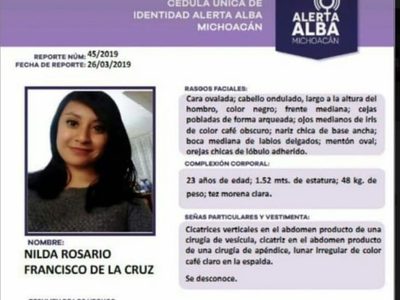 Estudiante de la universidad michoacana cumple 20 días desaparecida, en Morelia