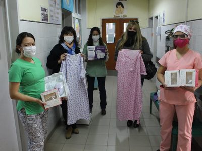 Cooperadora del Hospital Zapala realizó entregas de elementos al sector Pediatría