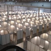 El primer paciente que se internó en Tecnópolis ya está curado y donará plasma