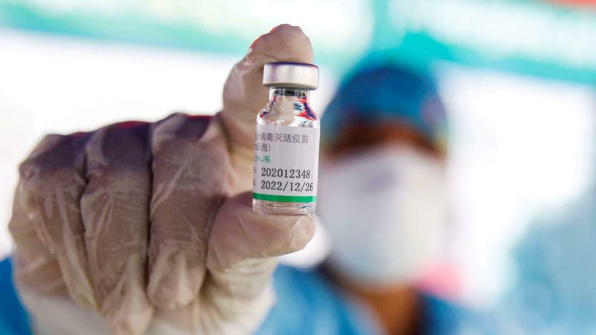 La vacuna contra el coronavirus de Sinopharm, aprobada por la OMS. Fuente: (Twitter)