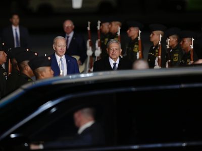 AMLO acude al AIFA para recibir en persona al presidente Joe Biden