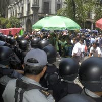 Aseguran nueve locales en Santo Domingo; falsificaban títulos, billetes y chequeras