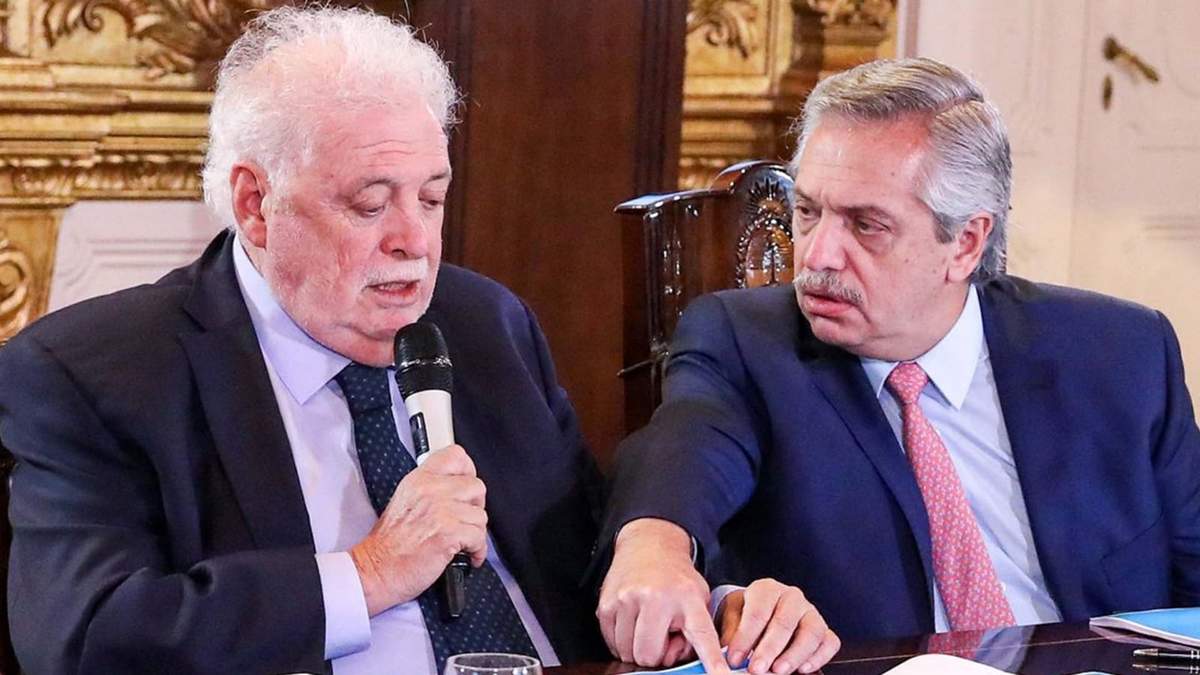 Alberto Fernández y Ginés González García. Fuente: (Instagram)