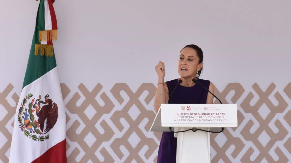 La jefa de gobierno, Claudia Sheinbaum