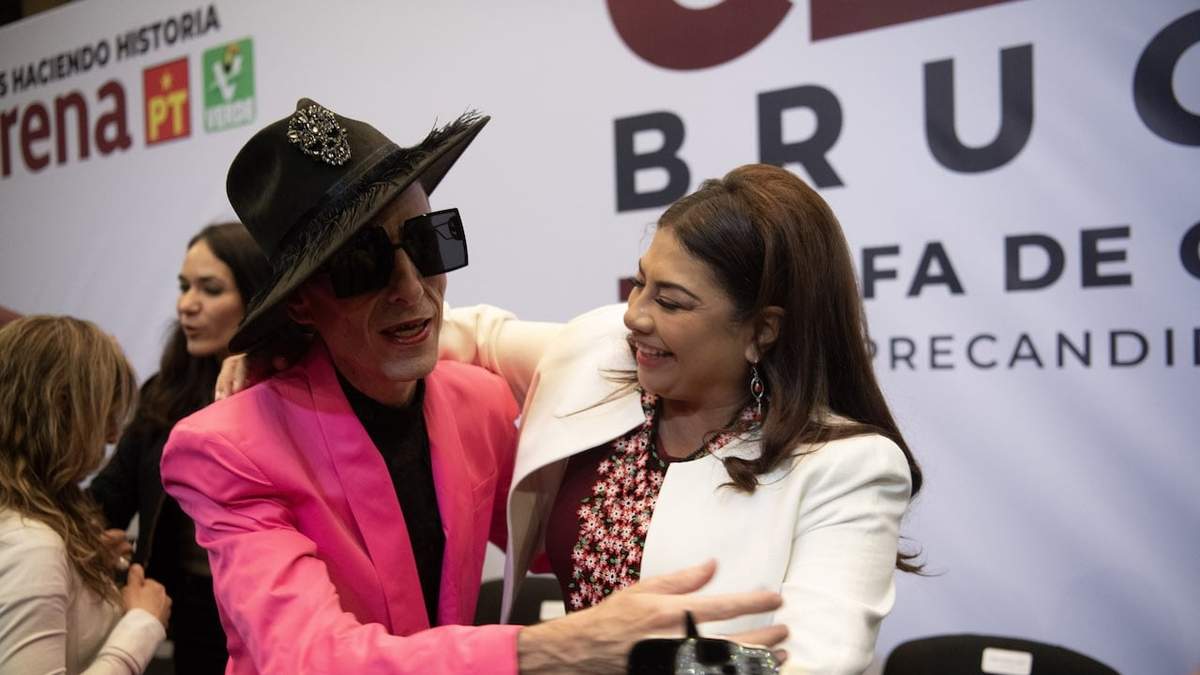 Edy Smol y Clara Brugada